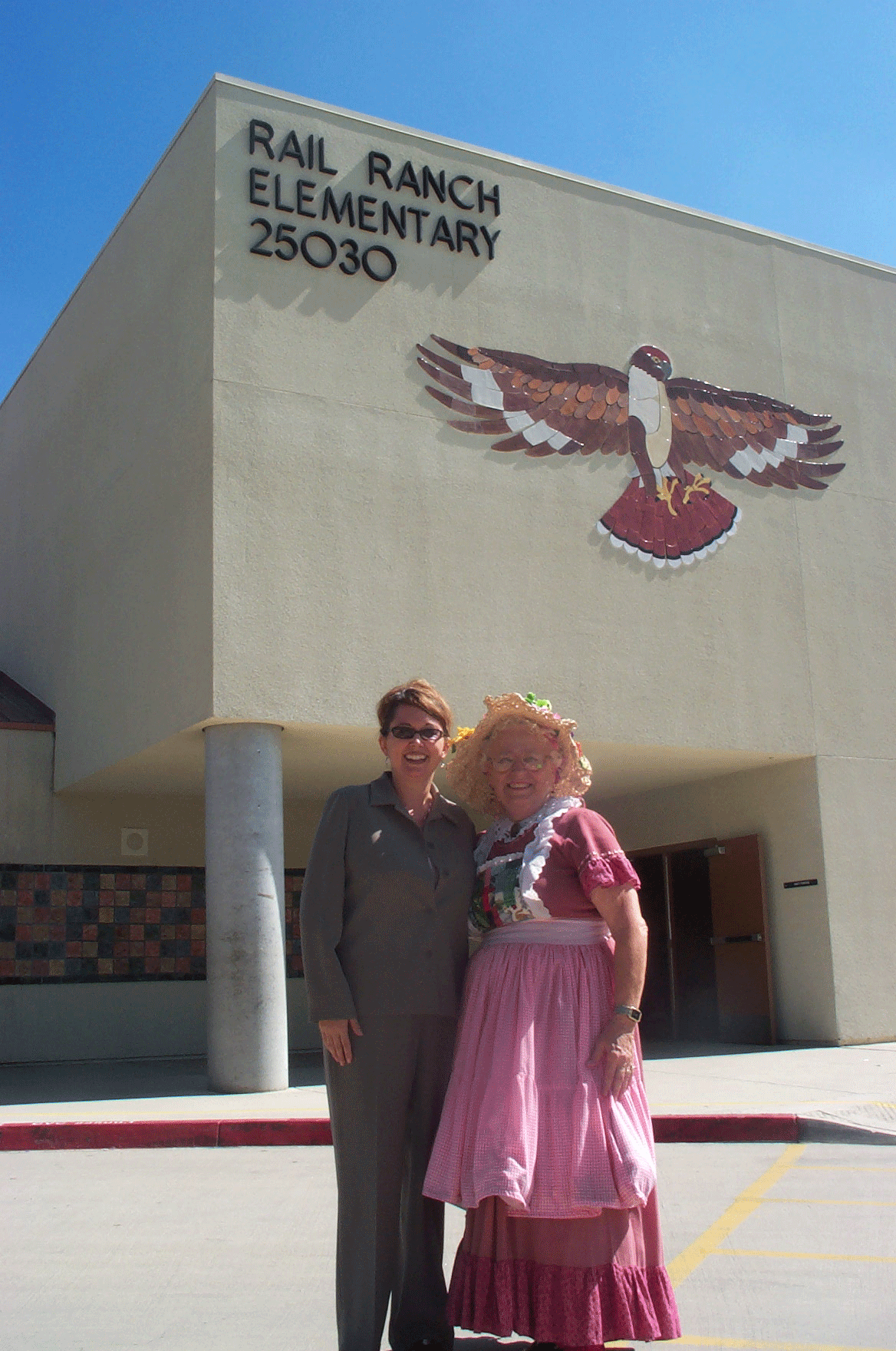 Grandma at Rail Ranch Elementary